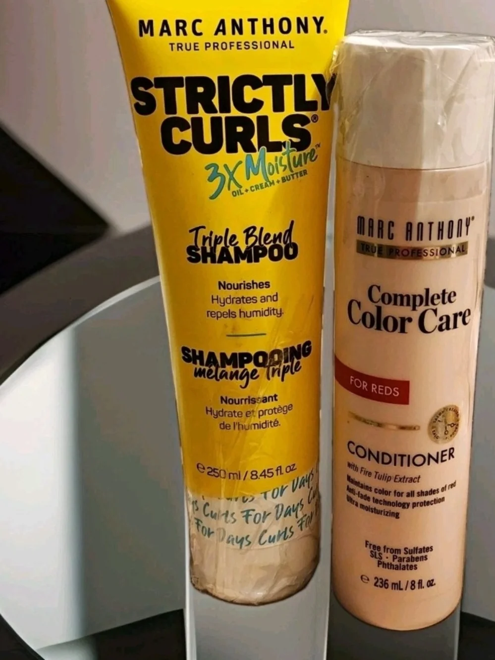Marc Anthony Strictly Curls 3X Moisture Shampoo + Conditioner 8.45/11.6 oz